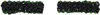 Shawna Wu Ssense Exclusive Black & Green Handknot Garters In Black