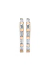Shay 18k Rose Gold Diamond Earrings In Pink