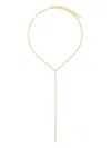 Shay 18kt Yellow Gold Diamond Lariat Necklace In Gold