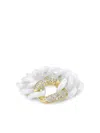 Shay 18k Yellow Gold Medium Link Diamond Ring In White
