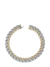 Shay 18kt Gold Medium Two-tone Diamond Bracelet In White