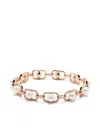 Shay 18kt Rose Gold Diamond And Pearl Bracelet In Gold