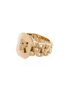 Shay 18kt Yellow Gold Diamond Initial R Ring In Gold