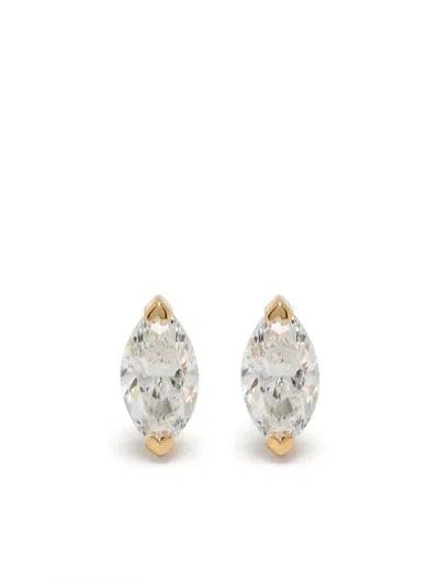 Shay 18kt Yellow Gold Diamond Marquise Studs