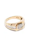 Shay 18kt Yellow Gold Illusion Diamond Signet Ring In Gold