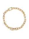 Shay 18kt Yellow Gold Mini Deco Diamond Bracelet In Gold