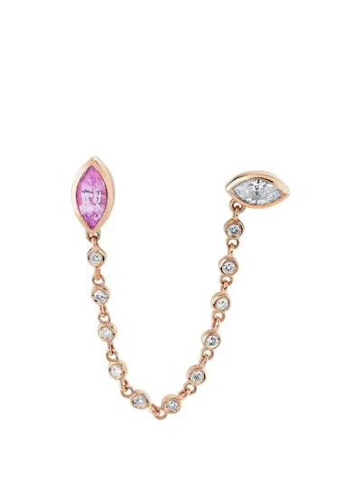 Shay Chain Stud Earring In Gold