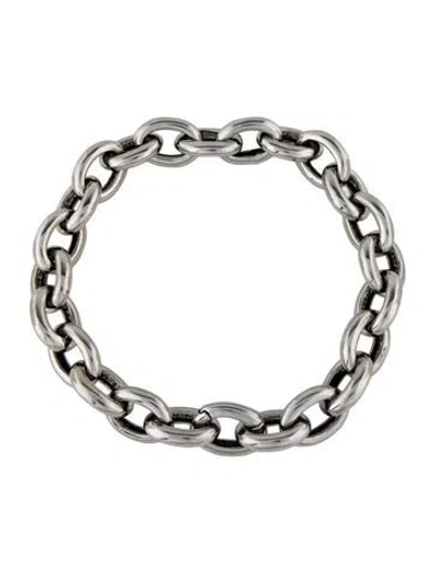 Pre-owned Shay Chunky Chain Necklace, 18.5" In Multi