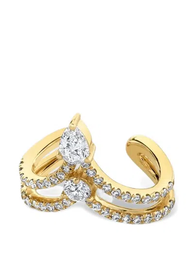 Shay Diamond Ear Cuff In Gold
