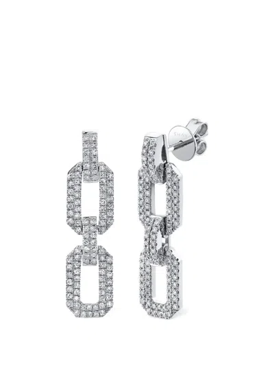 Shay Diamond Earrings In Silver