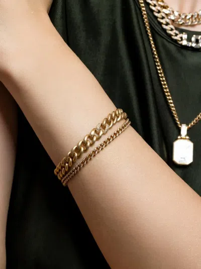 Shay Diamond Link Bracelet In Gold