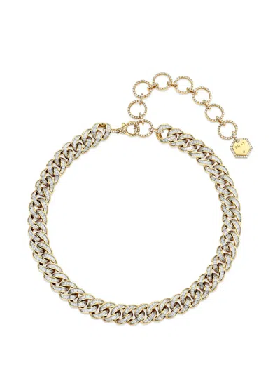 Shay 다이아몬드 링크 네크리스 In Gold