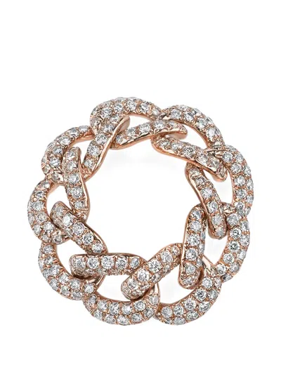 Shay Diamond Link Ring In White