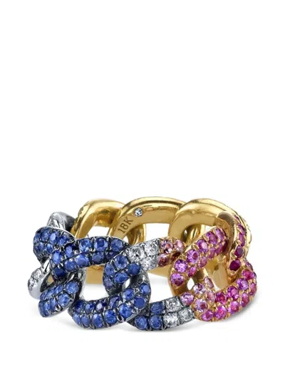 Shay Diamonds Rainbow Ring In Multi