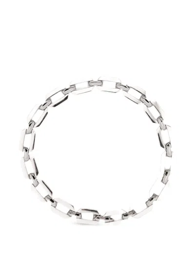 Shay Geo-link Chain Bracelet In Silver