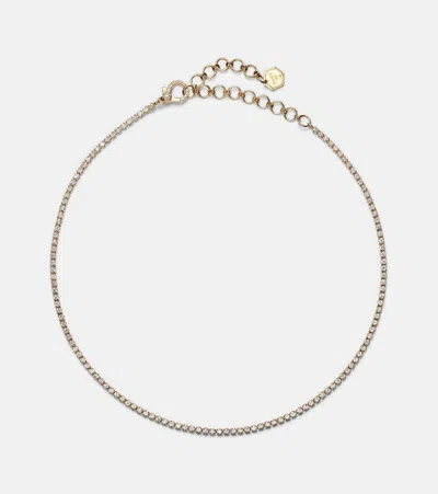 Shay Jewelry 18kt Gold Choker With Diamonds