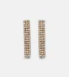 Shay Jewelry 18kt Gold Hoop Earrings With Diamonds In Gold
