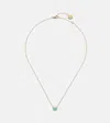 Shay Jewelry 18kt Gold Pendant Necklace With Emerald And Diamonds In Gold