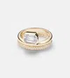 Shay Jewelry 18kt Gold Ring With Diamonds In Gold