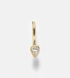 Shay Jewelry 18kt Gold Single Huggie With Diamonds