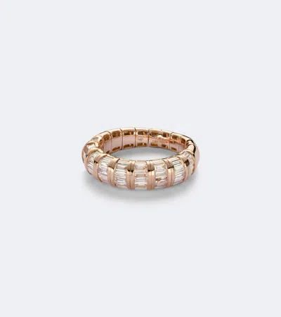 Shay Jewelry 18kt Rose Gold Ring With Diamonds