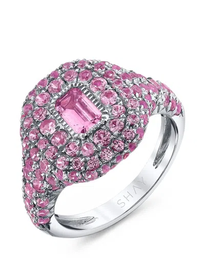 Shay Pink Sapphire Pinky Ring In Multi