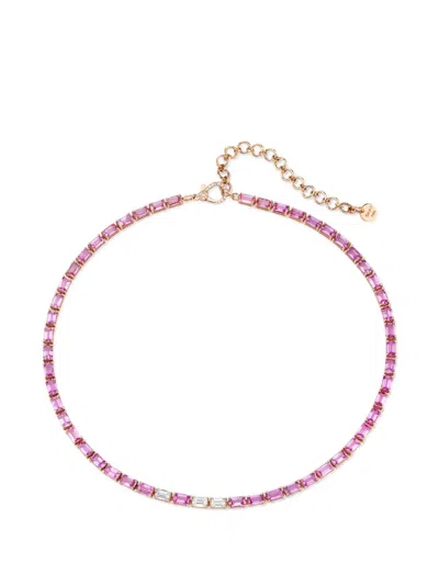 Shay Sapphire And Diamond Necklace In Multi