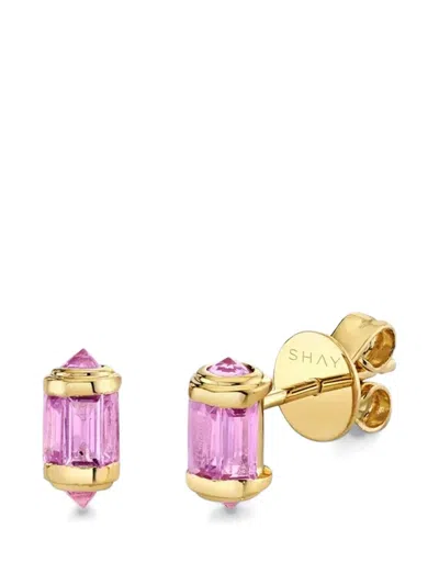 Shay Sapphire Earrings In Gold