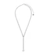 Shay White Gold And Diamond Heart Y Drop Necklace In White