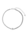 Shay White Gold And Diamond Radiant Illusion Choker In Metallic