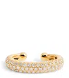 Shay Yellow Gold And Diamond Boho Jumbo Single Ear Cuff In Gold