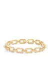 Shay Yellow Gold And Diamond Geo Chain Bracelet In Gold