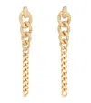Shay Yellow Gold And Diamond Links Earrings In Gold