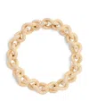 Shay Yellow Gold And Diamond Pavé Link Bracelet In Gold