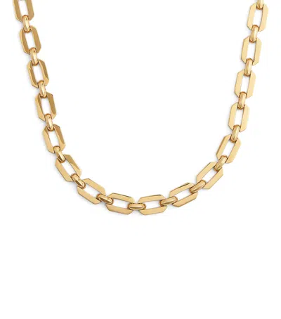 Shay Yellow Gold Geo Necklace