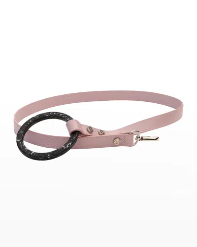 Shaya Pets Susan Dog Leash In Blush Pink