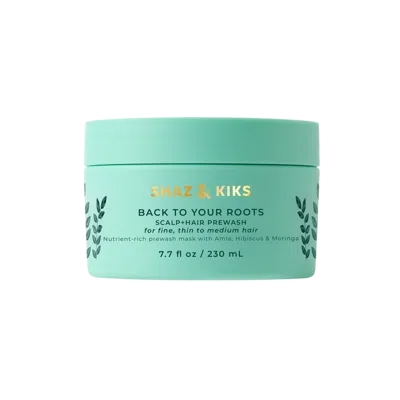 Shaz & Kiks Scalp & Hair Prewash Hair Mask For Fine, Thin To Medium Hair - 7.7 oz