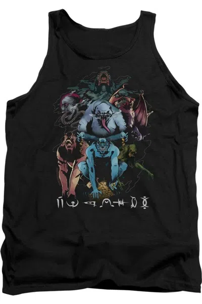 Shazam Movie Sins Adult Tank Top In Black
