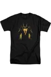 Shazam Movie Whats Inside Short Sleeve Adult Tall Tee / T-shirt In Black