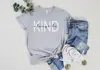 She Shed Always Be Kind Tee In Grey In Grey