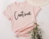 She Shed Cont;nue Tee In Pink In Pink