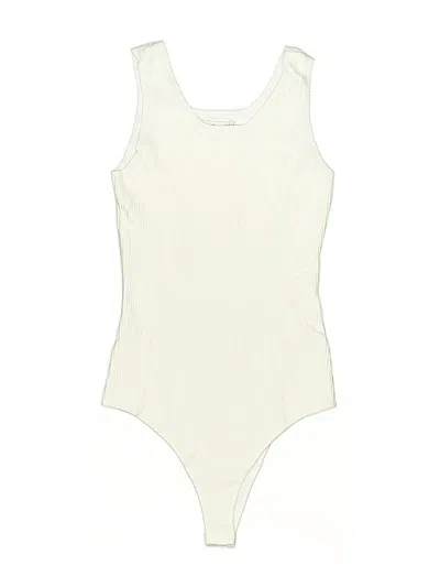 Pre-owned She + Sky Bodysuit In Ivory