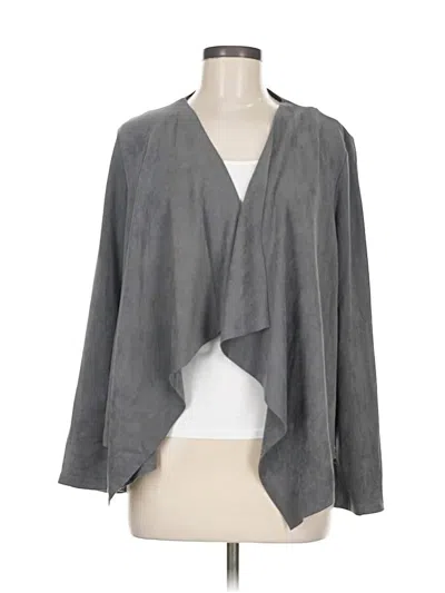 Pre-owned She + Sky Cardigan Sweater In Gray