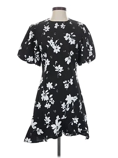 She + Sky Casual Dress In Black
