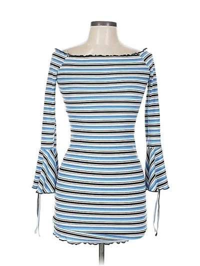 Pre-owned She + Sky Casual Dress In Blue