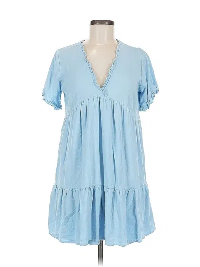 Pre-owned She + Sky Casual Dress In Blue