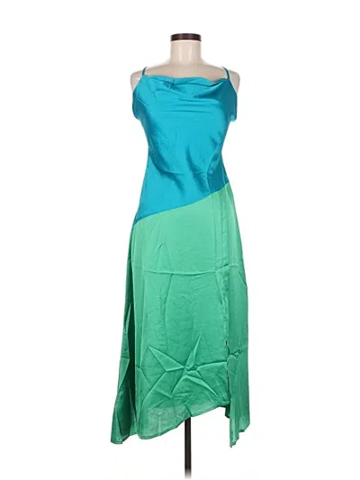 Pre-owned She + Sky Casual Dress In Blue