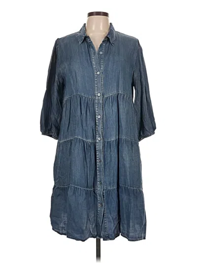 Pre-owned She + Sky Casual Dress In Blue