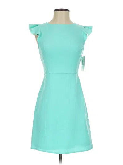 Pre-owned She + Sky Casual Dress In Blue