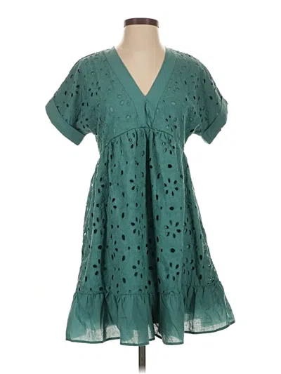 Pre-owned She + Sky Casual Dress In Blue